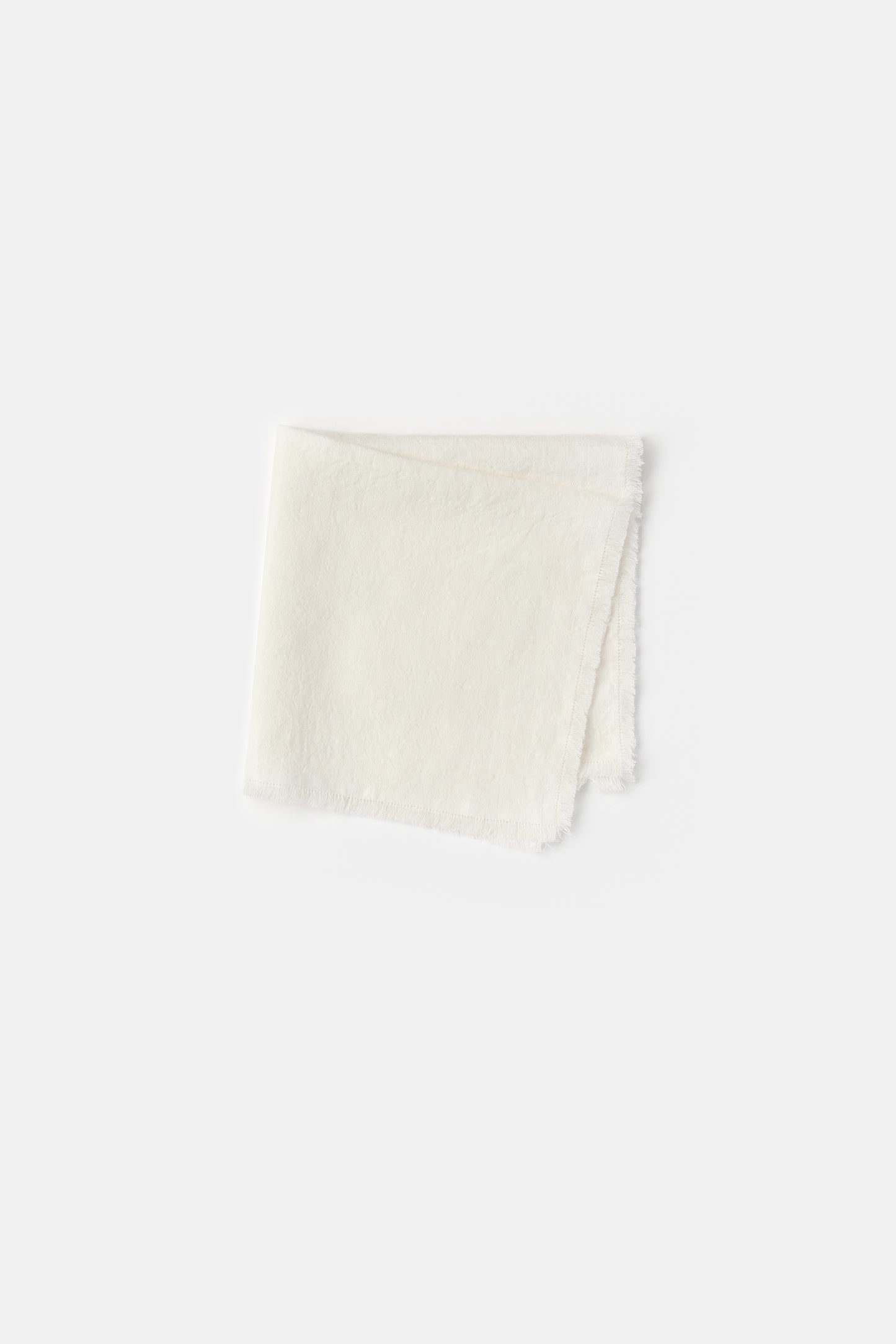 "Galia" napkin in White 1/4