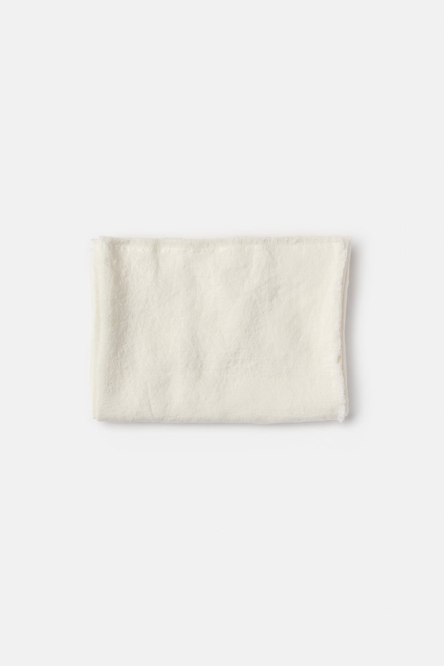 "Galia" tablecloth in White 1/4