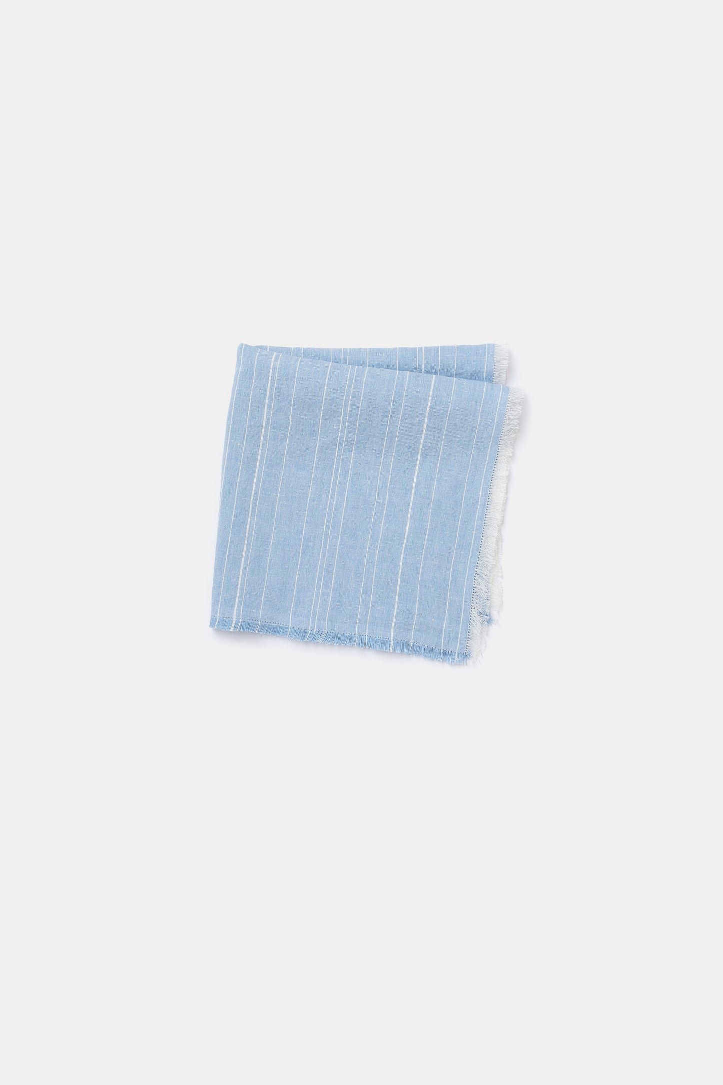 "Greta" napkin in Garda Blue