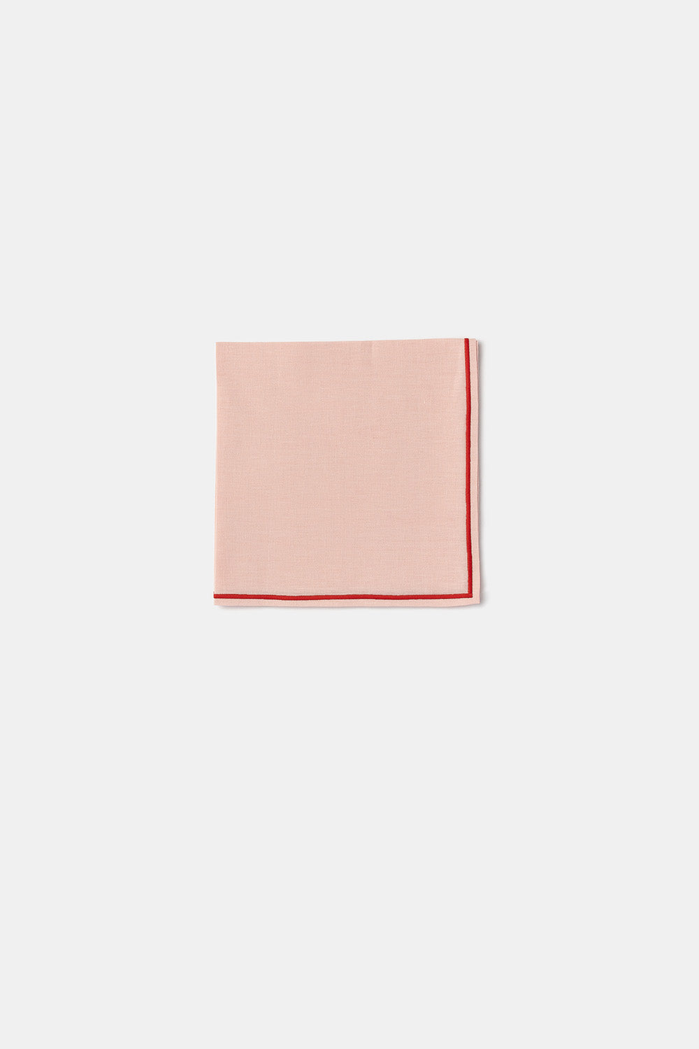 "Lido" napkin in Pink / Red