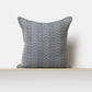 "Intreccio" cushion in Eclisse Blue